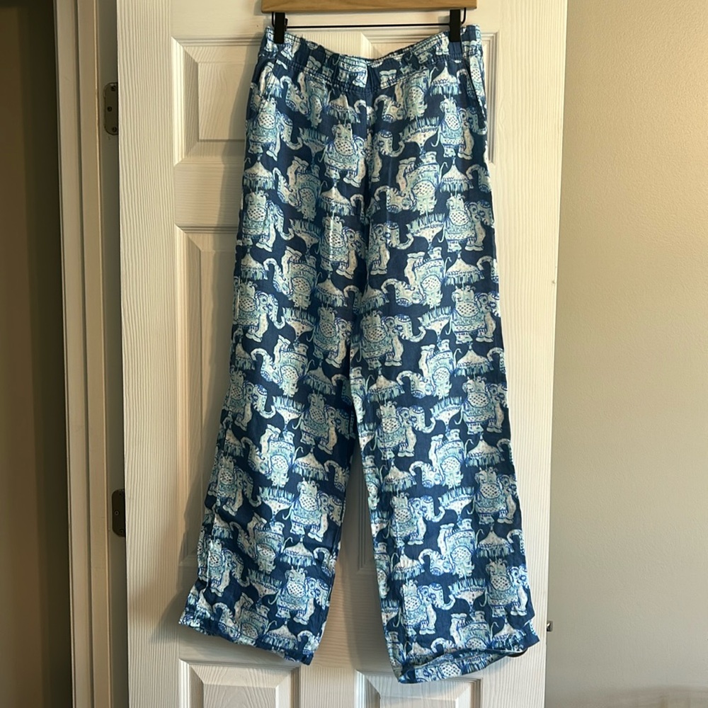 Lilly Pulitzer Linen Pant